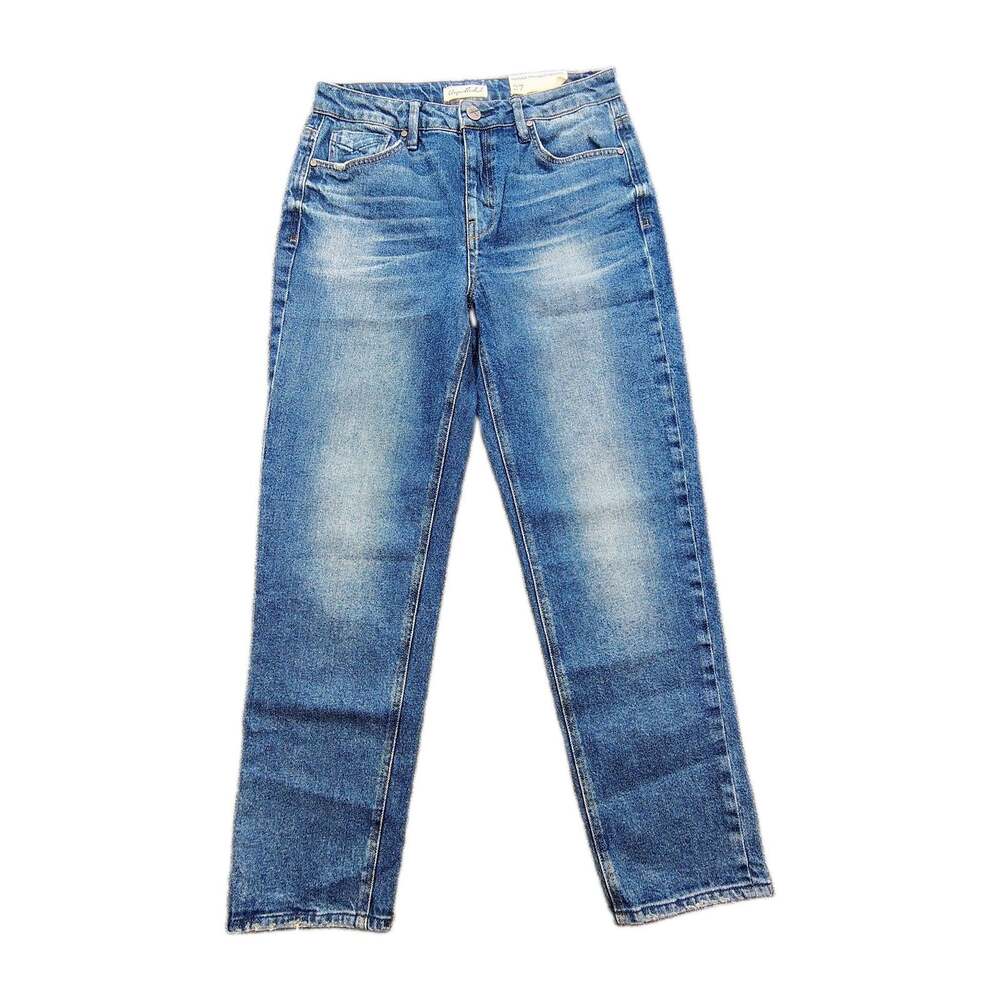 Unpublished Mom Fit Cropped Jeans Women's Size 27 Heather High Waist Sample Pair